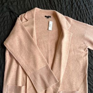 J. Crew Ella open front sweater blazer